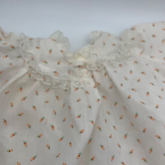 Vintage COLECO Cabbage Patch Kids Original Floral Lace Dress - Picture 7 of 12